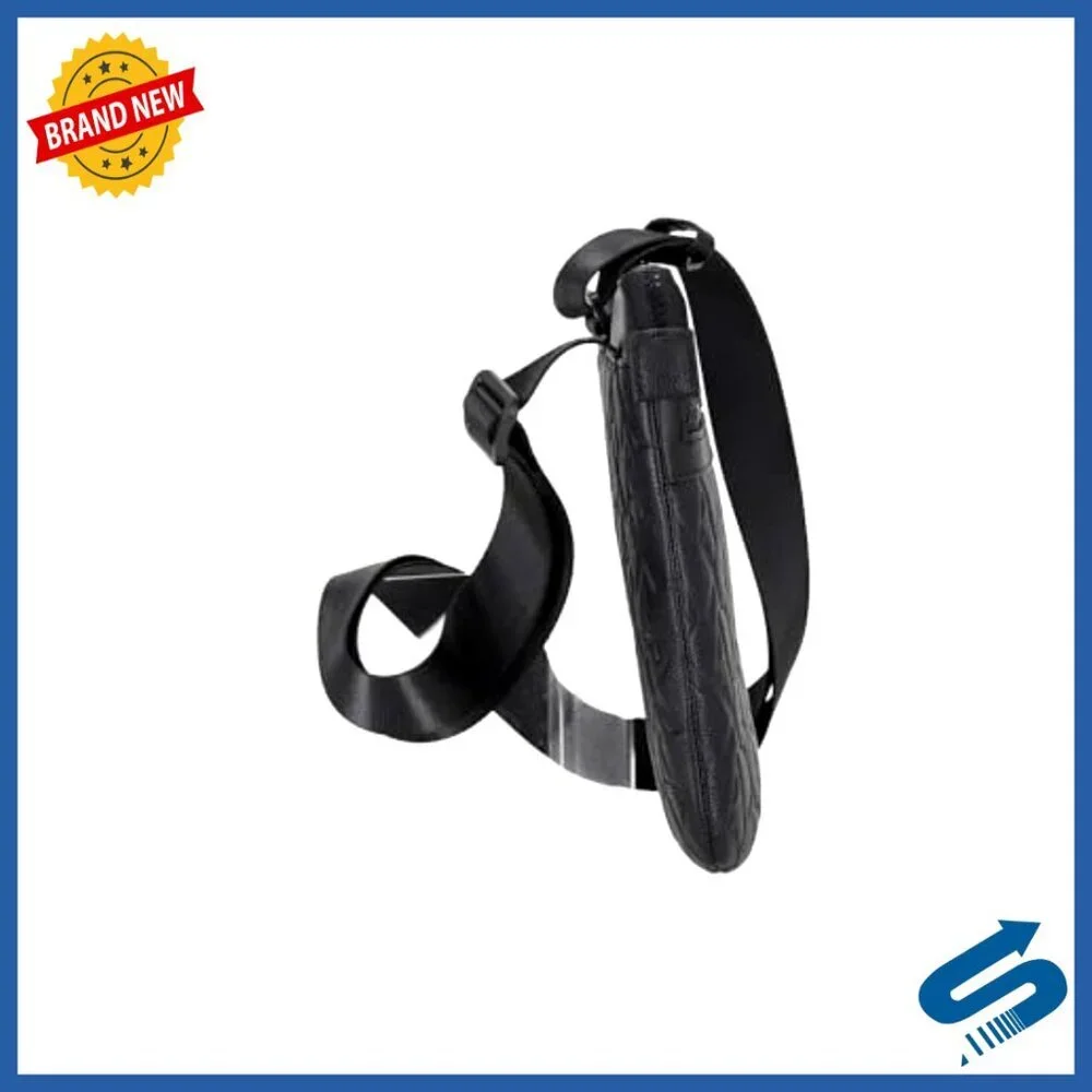 Men's Crossbody Sling Bag with Zipper Compartments, Polyester Blend